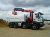 Camion benne PL Renault KERAX