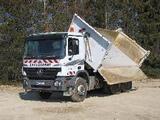 Camion benne PL Mercedes ACTROS