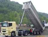 Semi-benne Mercedes ACTROS