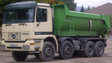 Camion benne PL Mercedes 4140