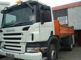 Camion benne PL Scania .