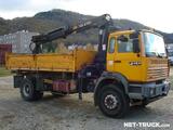 Camion benne ampliroll Renault 340 AMPI