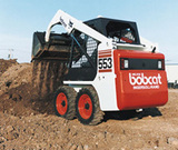 Chargeuse compacte sur pneus Bobcat 553