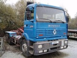 Camion benne ampliroll Renault 340