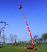 Nacelle araignée sur chenilles Teupen LEO 30