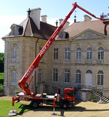 Nacelle télescopique sur porteur Ruthmann T 470