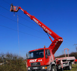 Nacelle télescopique sur porteur Ruthmann TL 265