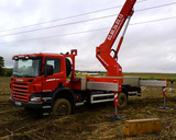 Nacelle télescopique sur porteur Ruthmann T 370