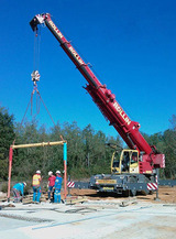 Grue mobile routière à flèche télescopique Terex AC 40 C