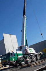 Grue mobile routière à flèche télescopique Liebherr 65 T