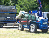 Chariot élévateur de chantier à portée variable Manitou MT 1233 S