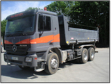 Camion benne PL Mercedes ACTROS 6X4