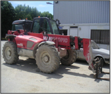 Chariot élévateur de chantier à portée variable Manitou MANISCOPIC