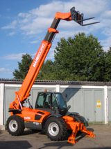 Chariot élévateur de chantier à portée variable Manitou MT 1233 S