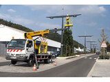 Nacelle télescopique sur porteur Haulotte CABSTAR