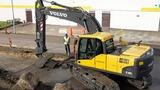 Pelle hydraulique sur chenilles Volvo EC180