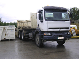 Camion benne PL Renault 6X4 KERAX