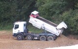 Camion benne PL Renault Kerax