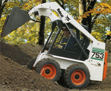 Chargeuse compacte sur pneus Bobcat 753