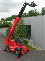 Chariot élévateur de chantier à portée variable Manitou MRT 2540