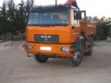 Camion benne PL Man 4X4