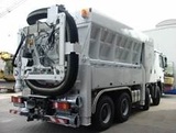 Aspiratrice de terrassement Mercedes RSP - 8x4 ou 6x4 - 2 à 4 turbines