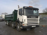 Camion benne PL Scania 8X4