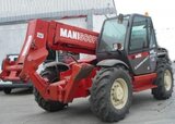 Chariot élévateur de chantier à portée variable Manitou 1233