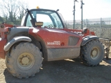 Chariot élévateur de chantier à portée variable Manitou 9 M