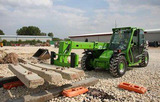 Chariot élévateur de chantier à portée variable Merlo P 25.6