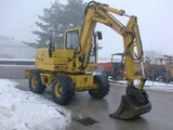 Pelle hydraulique sur pneus Komatsu PW 90