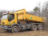 Camion benne PL Iveco TRAKKER 6X4