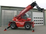 Chariot élévateur de chantier à portée variable Manitou MRT 2150 M