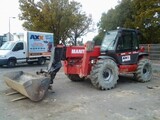 Chariot élévateur de chantier à portée variable Manitou 14 M