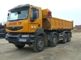 Camion benne PL Renault 8X4 KERAX