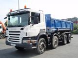 Camion benne PL Scania 8X4