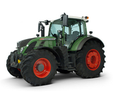 Tracteur avec benne Fendt 700 VARIO