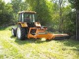 Tracteur avec benne Renault 7 T 