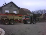 Tracteur avec benne Case 1455 KJM