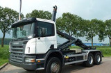 Camion benne ampliroll Scania P 380 