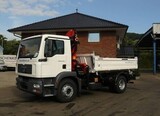 Camion grue Man 4X2