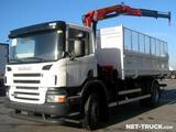 Camion grue Scania 4X2