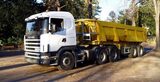 Camion benne ampliroll Scania 38 T