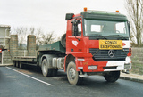 Porte engin Mercedes ACTROS