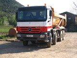 Camion benne PL Mercedes .