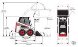 Chargeuse compacte sur pneus Bobcat 364