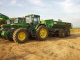 Tracteur avec benne John Deere 6510 S