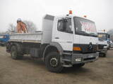 Camion benne PL Mercedes TRIBENNE