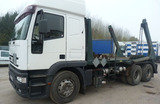 Camion benne ampliroll Iveco .