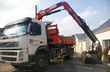 Camion grue Volvo FH 12